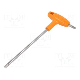 1 pcs x BETA - 961940 - Wrench, hex key, HEX 5mm, stainless steel, Kind of handle: T