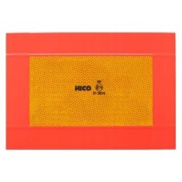 Reflective warning board, short, 28x20, 4 pcs