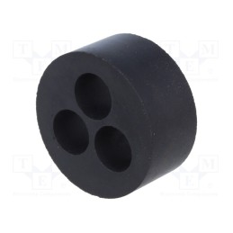 1 pcs x LAPP - 53332380 - Insert for gland, 8mm, M32, IP54, NBR rubber, Holes no: 3