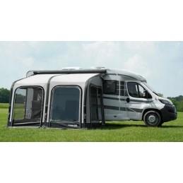 Inflatable vestibule of the Westfield Vega 330 camper