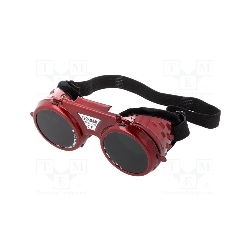 1 pcs x LAHTI PRO - L1510200 - Safety goggles, Lens: welding, Features: adjustable head strap