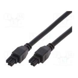 1 pcs x MOLEX - 2451320410 - Cable, Micro-Fit 3.0, female, PIN: 4, Len: 1m, 5A, Insulation: PVC
