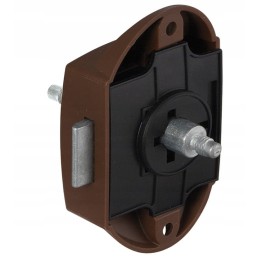 Bathroom lock toilet toilet push handle bolt