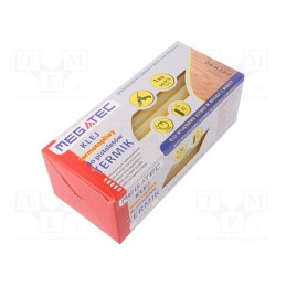 1 pcg x MEGATEC - KKN 1724/0220 - Hot melt glue, Ø: 11mm, yellow, L: 200mm, Bonding: 3÷5s, 50pcs.