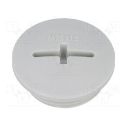 1 pcs x LAPP - 52006130 - Stopper, M25, 1.5, IP54, polyamide, light grey, SKINDICHT®, 8mm
