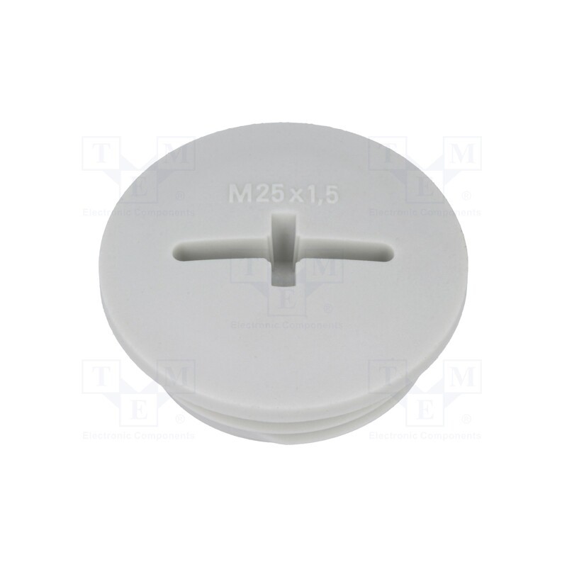 1 pcs x LAPP - 52006130 - Stopper, M25, 1.5, IP54, polyamide, light grey, SKINDICHT®, 8mm