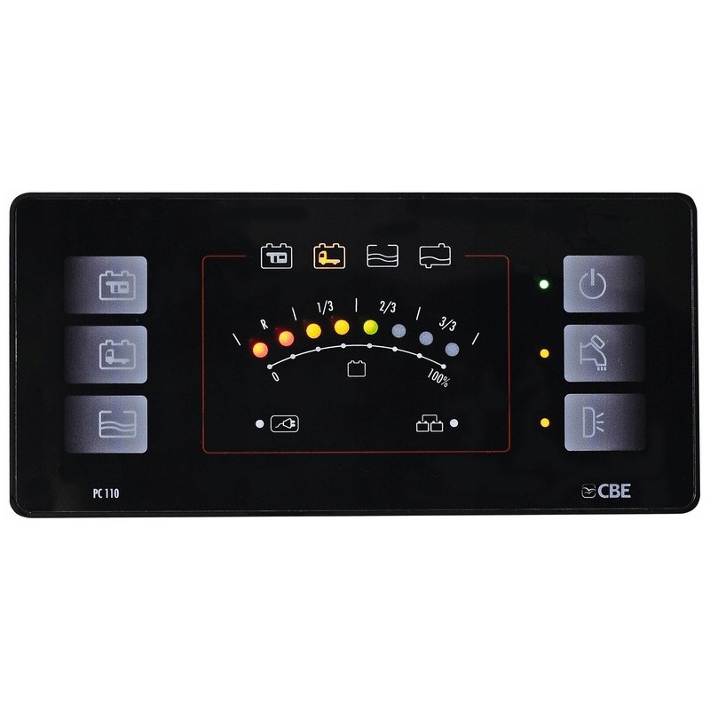 Panel control system for camper PC110 CBE 12v