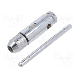 1 pcs x Vu00d6LKEL - 10001 - Tap wrench, steel, Grip capac: 1/8'-3/8',M3-M10, 85mm