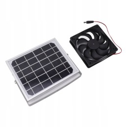 Solar panel powered fan kit