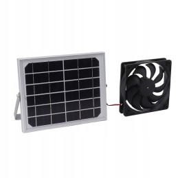Solar panel powered fan kit