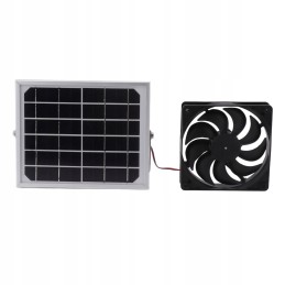 Solar panel powered fan kit