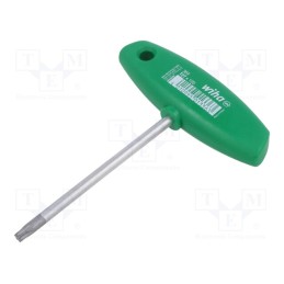 1 pcs x WIHA - 1336 - Wrench, Torx®, TX27, Overall len: 132mm, Working part len: 100mm