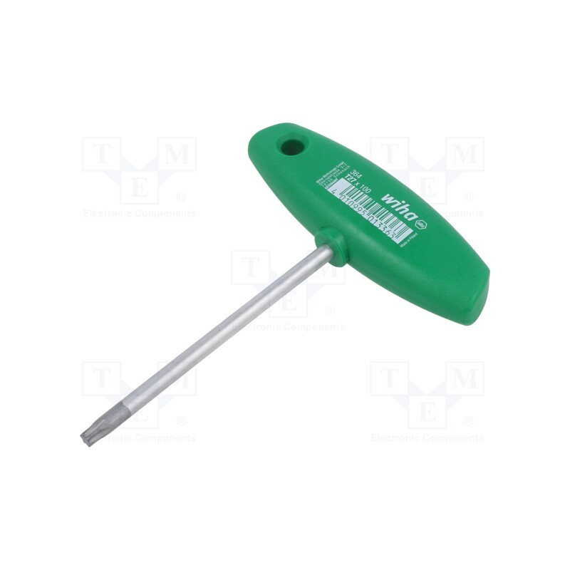 1 pcs x WIHA - 1336 - Wrench, Torx®, TX27, Overall len: 132mm, Working part len: 100mm