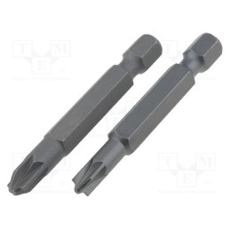 1 pcg x C.K - 422001 - Kit: screwdriver bits, MOD, 50mm, Size: 1,2, 2pcs.