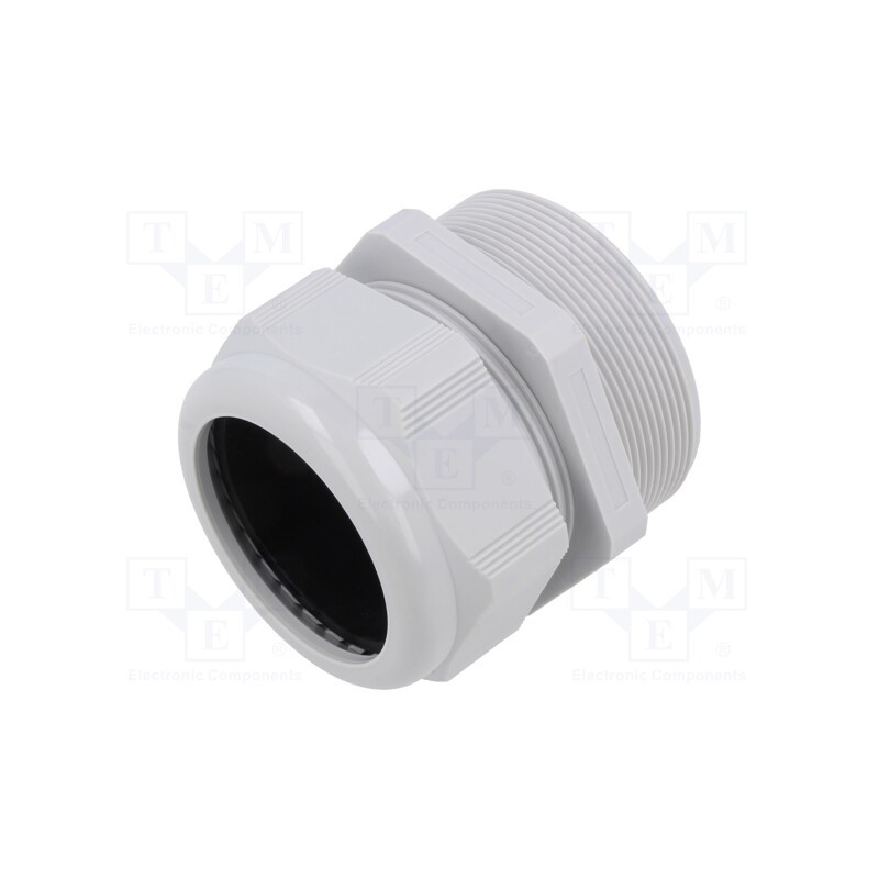 1 pcs x TE Connectivity - EP-SG-M75-LGR-A - Cable gland, without nut, M75, 2, IP68, polyamide, light grey