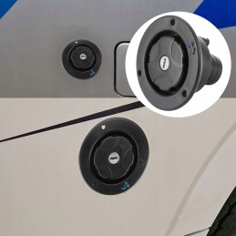 Socket, water filler cap, camper key