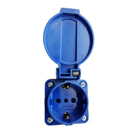 Camping adapter cee socket 16a 250v schuko