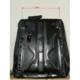 Folding seat, cushioned forklift stroller