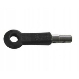 Attach the towing eye hook to the Alko 3500kg trailer