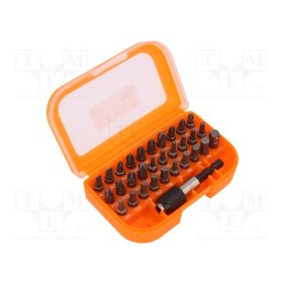 1 set x BAHCO - 59/S31B - Kit: screwdriver bits, hex key,Phillips,Pozidriv®,slot,Torx®