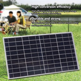 Solar panel 15w 18v high efficiency