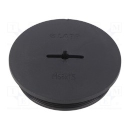 1 pcs x LAPP - 52006176 - Stopper, M63, 1.5, IP68, polyamide, black, SKINDICHT®, with seal