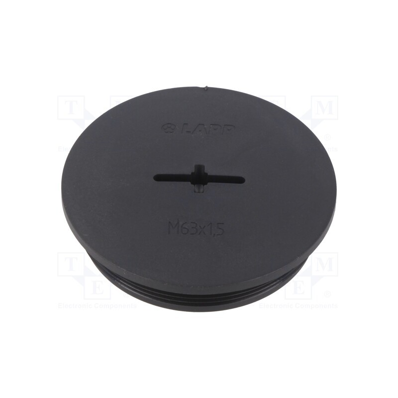 1 pcs x LAPP - 52006176 - Stopper, M63, 1.5, IP68, polyamide, black, SKINDICHT®, with seal