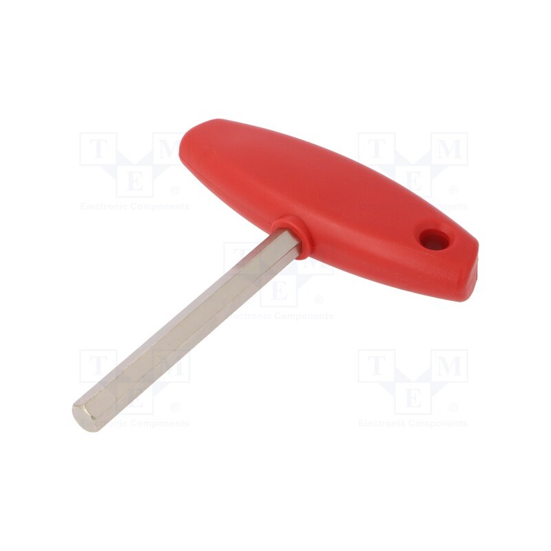 1 pcs x WIHA - 933 - Wrench, hex key, HEX 10mm, Overall len: 138mm, Kind of handle: T