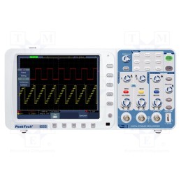 1 pcs x PEAKTECH - P 1255 - Oscilloscope: digital, Ch: 2, 100MHz, 1Gsps, 10Mpts, LCD TFT 8'