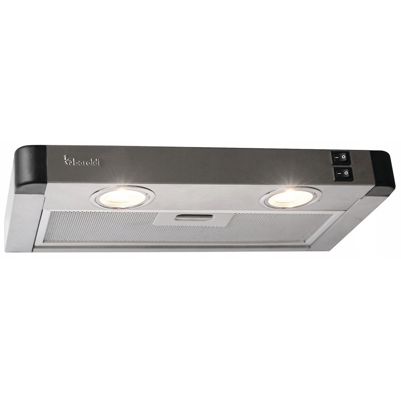 Kitchen hood with lighting click inox 12v