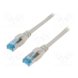 1 pcs x DIGITUS - DK-1521-005 - Patch cord, F/UTP, 5e, stranded, CCA, PVC, grey, 0.5m, 26AWG