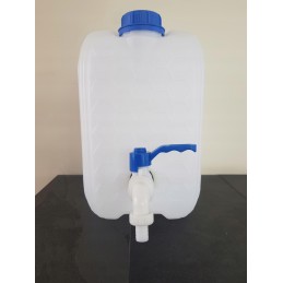 Water tank, 10l, plastic tap