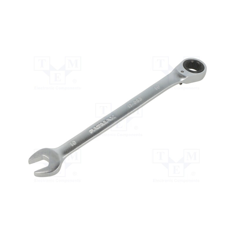 1 pcs x STANLEY - FMMT13083-0 - Wrench, combination spanner,with ratchet, 10mm, FATMAX®