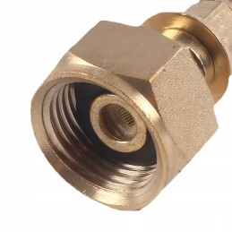 Adapter for filling the cylinder with a plastic pipe