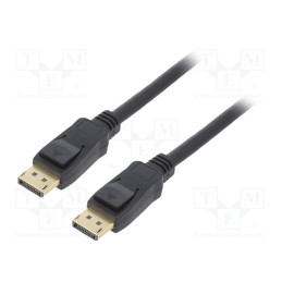 1 pcs x Goobay - 58541 - Cable, DisplayPort 1.4,HDCP 2.2, DisplayPort plug,both sides