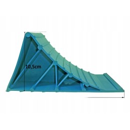 Wheel chock with transport handle