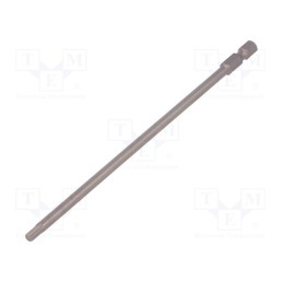 1 pcs x WERA - 5380046001 - Screwdriver bit, hex key, HEX 9/64', Overall len: 152mm