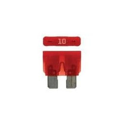 1 pcs : BP/ATC-10ID - Automotive Fuses ATC-10 AMP easyID FUSE - 2 PER CARD