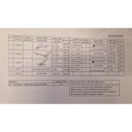 Frame of the vestibule full of dorema octavia 16 19 aluminum