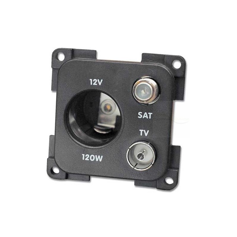Internal electrical socket 12v for satellite TV