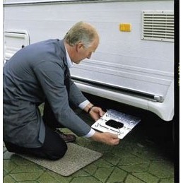 Tourist safe for a camper and an alcove trailer