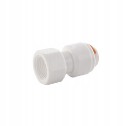 Straight water connector with thread 3 8 12 mm for a camper