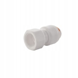Straight water connector with thread 3 8 12 mm for a camper