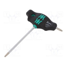 1 pcs x WERA - 5023372001 - Screwdriver, Torx®, TX15, with holding function, 400