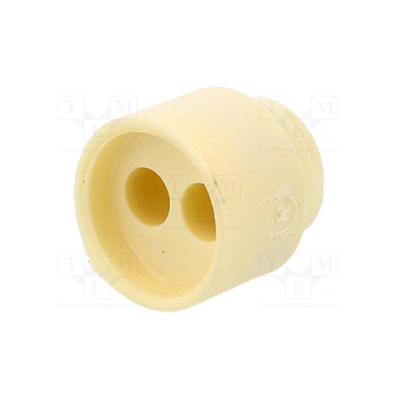 1 pcs x HUMMEL - 1.089.1102.19 - Insert for gland, 4mm, M16,PG11,PG13,5, elastomer, Holes no: 2