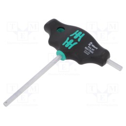 1 pcs x WERA - 5023346001 - Screwdriver, hex key, HEX 6mm, with holding function, 400
