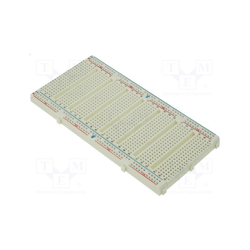 1 pcs x WISHER ENTERPRISE - WBU-502 - Board: universal, prototyping,solderless, W: 73mm, L: 142mm