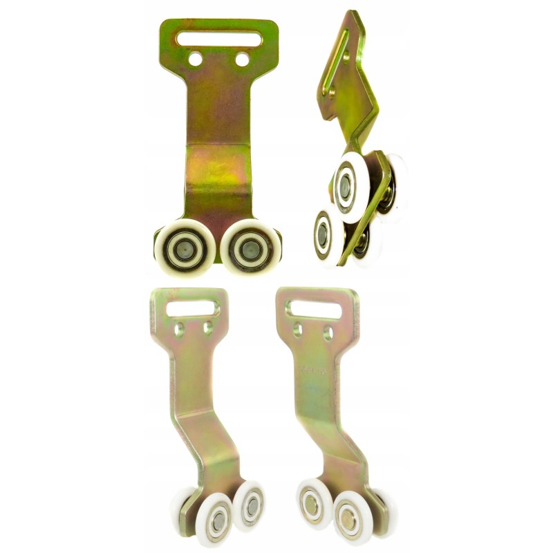 Roof trolley, tarpaulin roll, double tandem semi-trailer