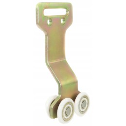 Roof trolley, tarpaulin roll, double tandem semi-trailer