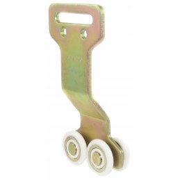 Roof trolley, tarpaulin roll, double tandem semi-trailer